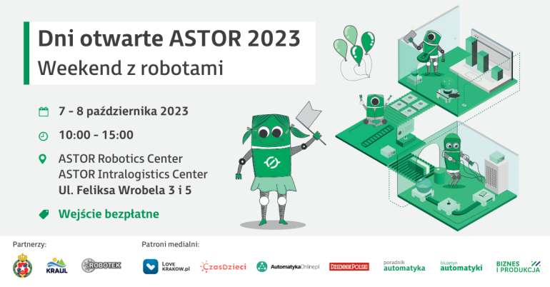 Dni Otwarte ASTOR 2023: Weekend z robotami 