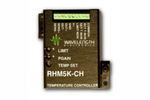 Precyzyjny kontroler temperatury RHM5K-CH do sterowania grzejników i ogniw termoelektrycznych