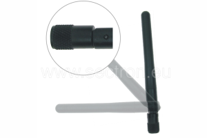 Antenna GSM/UMTS Stick 90°/180°, Penta-band, 2dBi, SMA(m)