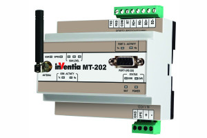 MT-202 - bezprzewodowy moduł komunikacyjny GPRS-Modbus z lokalną inteligencją Master i transmisją zdarzeniową