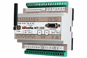 MT-102 - Moduł telemetryczny GSM/GPRS dla systemów zdalnego monitorowania, nadzoru, sterowania, diagnostyki i pomiarów.