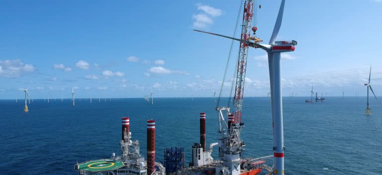 Ukończono budowę największej na świecie morskiej farmy wiatrowej 