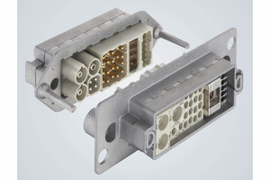 Metalowe ramki dokujące dla połączeń Han-Modular