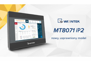 MT8071iP2 – usprawniony 7-calowy panel HMI