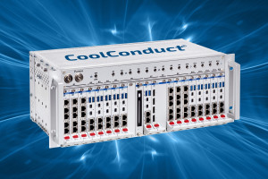 Szafa przemysłowa 19" CompactPCI Serial z wydajną technologią chłodzenia CoolConduct