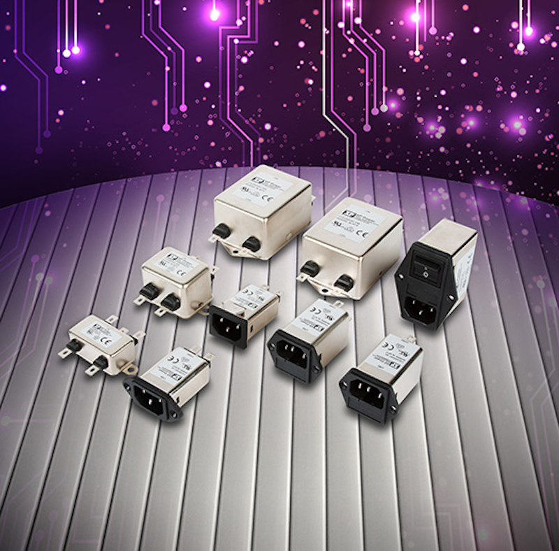 Filtry EMI w wersjach do gniazd IEC oraz do montażu na obudowach