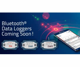Nowa seria rejestratorów temperatury/wilgotności z interfejsem Bluetooth LE