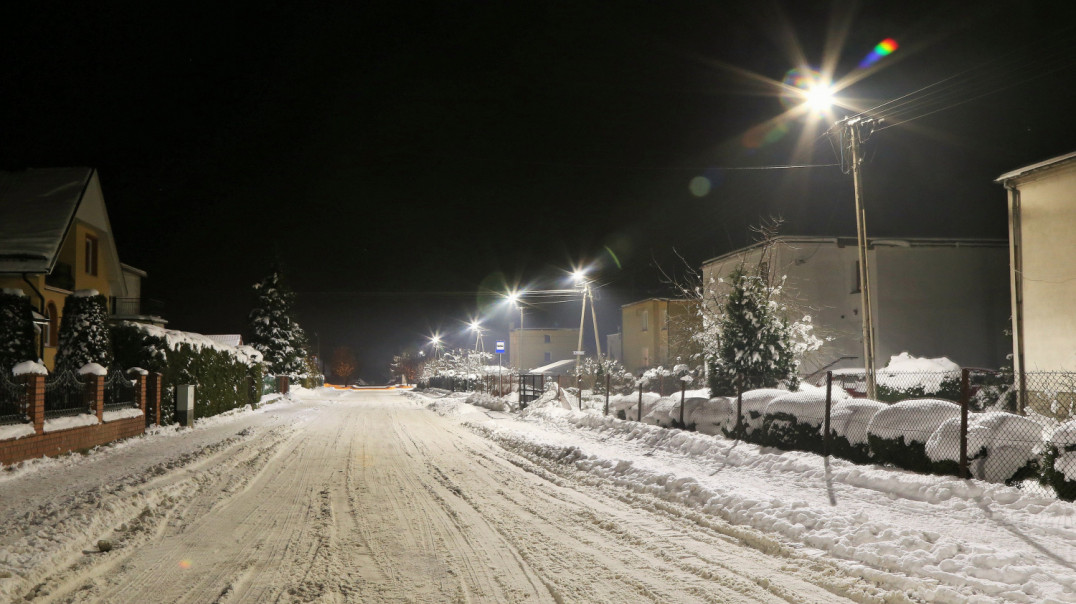 Energa zamontowała lampy LED w gminie Sulęczyno