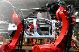 Rośnie rynek robotów przemysłowych w Chinach 