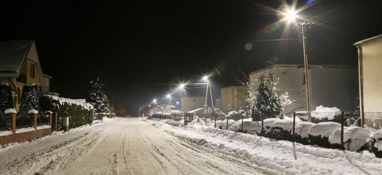 Energa zamontowała lampy LED w gminie Sulęczyno 