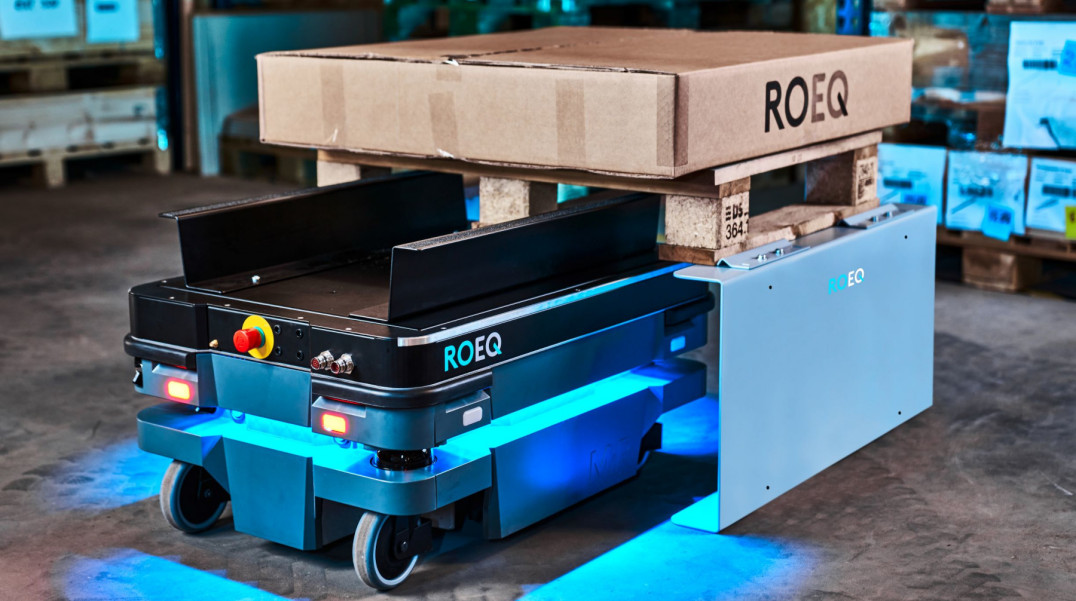 Moduły transportowe do autonomicznych robotów mobilnych