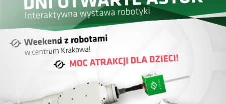 Weekend z robotami w centrum Krakowa 