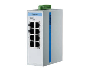 EKI-5528 - Przemysłowy switch ProView z możliwością kontroli połączeń w sieci