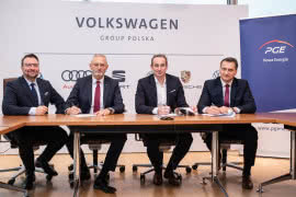 PGE postawi 300 punktów ładowania dla Volkswagena 