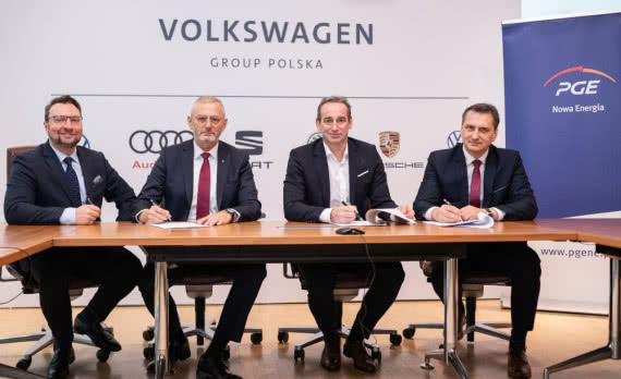 PGE postawi 300 punktów ładowania dla Volkswagena 