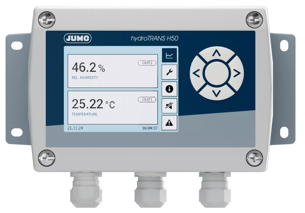 Przetwornik hydroTRANS H50 dla aplikacji pomiarów wilgotności i temperatury