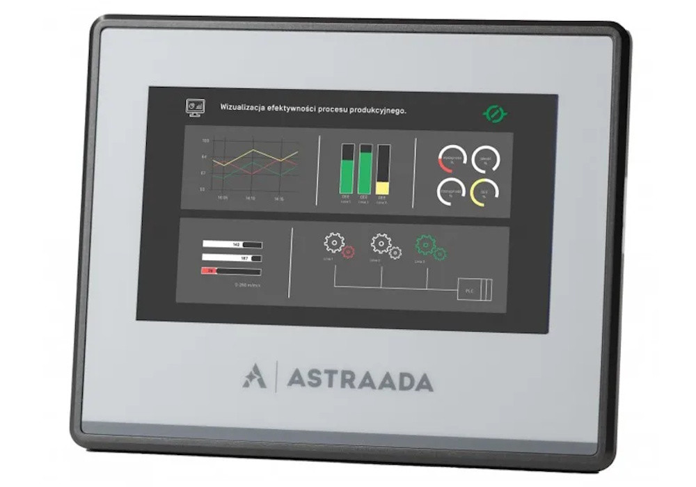 Dotykowy panel operatorski AS45TFT0403