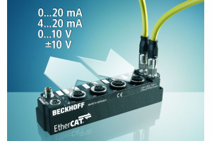 Uniwersalny moduł wejść/wyjść analogowych EtherCAT Box