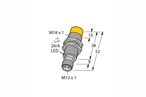 Czujnik indukcyjny M18 - NI15U-M18-AP6X-H1141