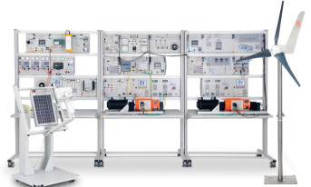 Stanowiska szkoleniowe do badania maszyn elektrycznych firmy Lucas-Nülle
