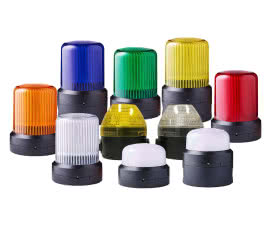 Przemysłowe lampy ostrzegawcze do hal produkcyjnych i zastosowań zewnętrznych