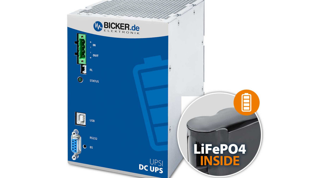 24-woltowy zasilacz UPS o mocy 240 W z wbudowanym akumulatorem LiFePO4