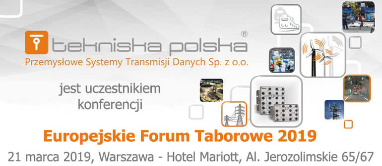 Tekniska Polska na Europejskim Forum Taborowym 2019 