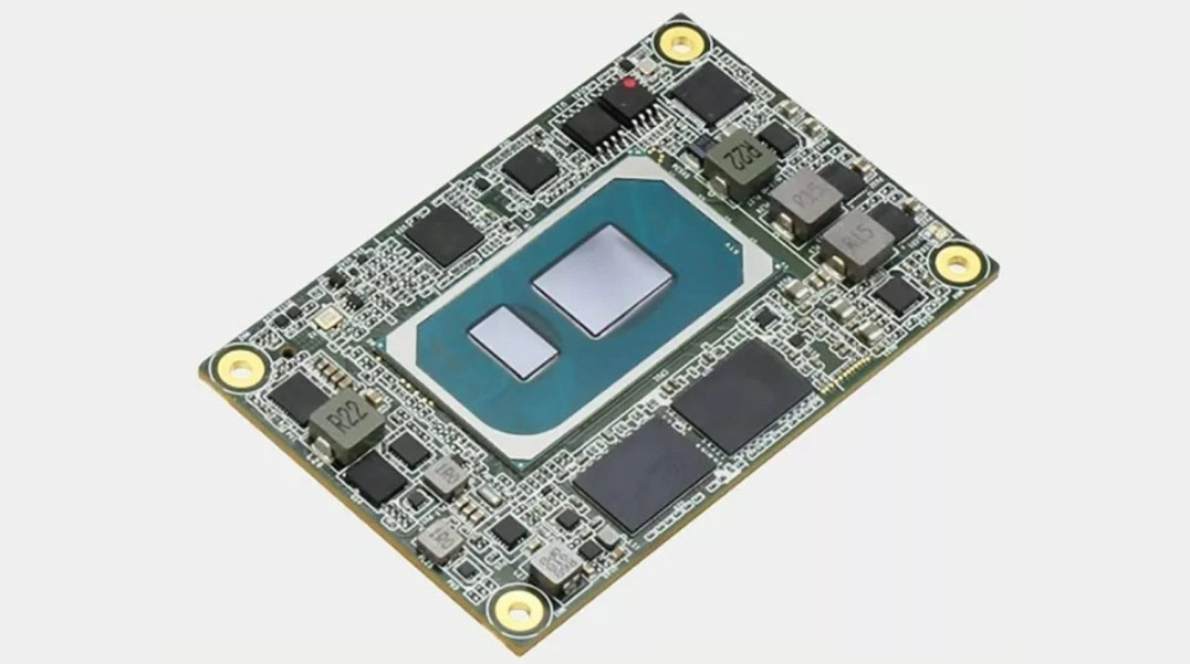 Komputer formatu COM Express Type 10 z mikroprocesorem Intel Core 11. generacji (Tiger Lake UP3)