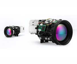 Kamera na podczerwień MWIR 3,4...5,1 µm o rozdzielczości 640 x 512 pikseli