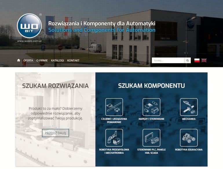 Nowa strona internetowa WObit
