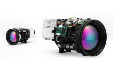 Kamera na podczerwień MWIR 3,4...5,1 µm o rozdzielczości 640 x 512 pikseli 