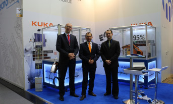 KUKA oraz Polski Integrator ALNEA  na Targach Productronica 2015