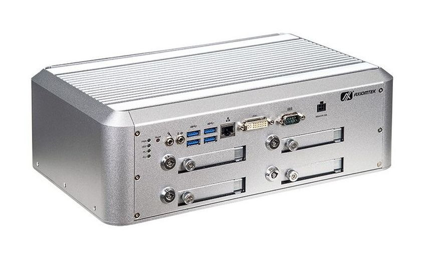 Wytrzymały komputer do zastosowań w transporcie z obsługą 4 dysków SATA 2,5"
