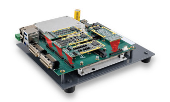 Płyta bazowa Mini-ITX do montażu 4 modułów rozszerzających mPCIe I/O