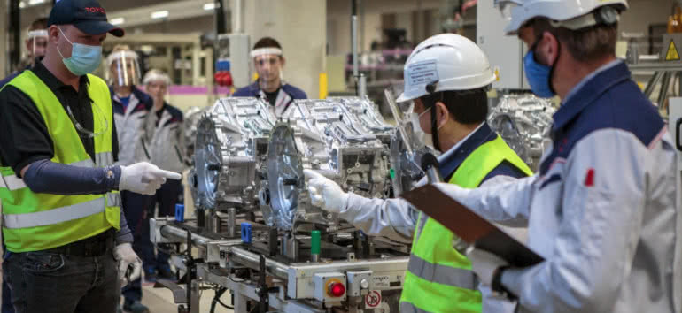 Toyota uruchomiła w Wałbrzychu produkcję elektrycznych napędów hybrydowych 