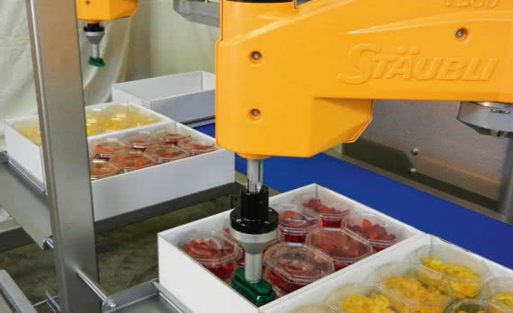 Wykorzystanie robotów Stäubli w przemyśle spożywczym 