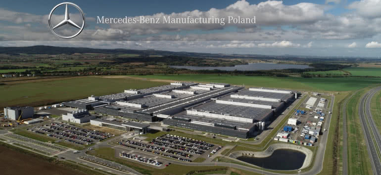 W Jaworze ma powstać fabryka elektrycznych samochodów dostawczych Mercedesa 
