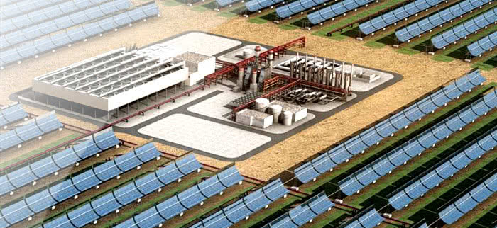 Abengoa, Total i Masdar budują solarną elektrownię termiczną 