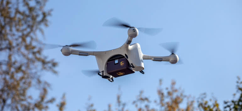 UPS rozszerza program dostaw za pomocą dronów 