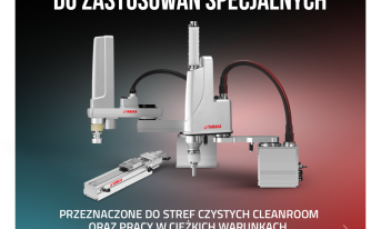 Roboty przeznaczone do stref czystych Cleanroom oraz pracy w ciężkich warunkach!