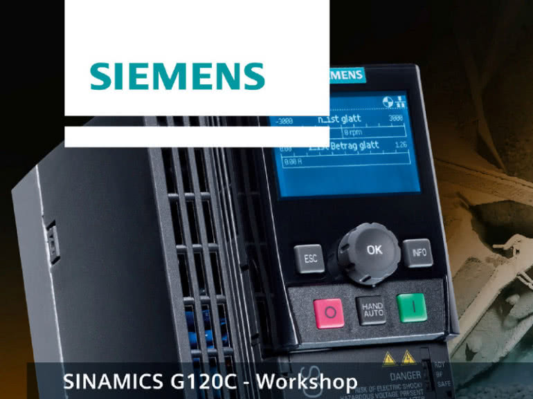 Warsztaty "SINAMICS G120C - kompaktowy przekształtnik częstotliwości" 
