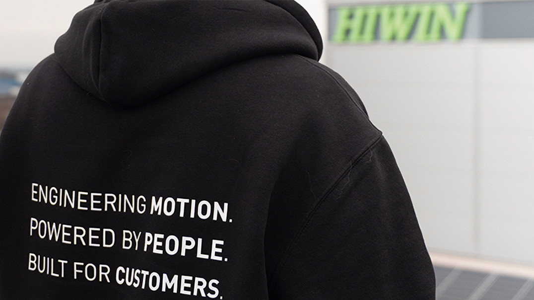 Engineering Motion. Powered by People. Built for customers - nowa energia HIWIN