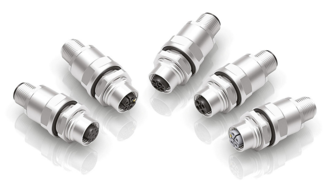 Przepusty kablowe M12 i M12 Power z 3...8 wyprowadzeniami i kodowaniem A, S, K, L i T
