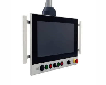 Monitory przemysłowe z IP65 i komunikacją do 100 m