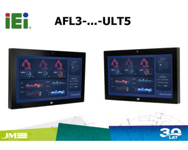 iEi AFL3-...-ULT5: możliwe PoE oraz wyższa wydajność i rozdzielczość