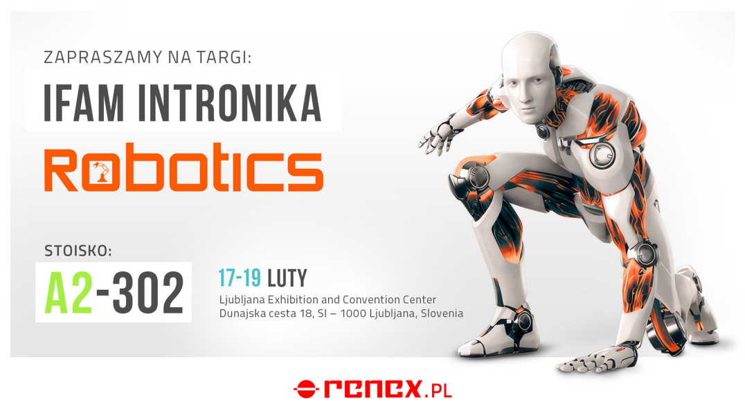 RENEX zaprasza na IFAM INTRONIKA ROBOTICS 2026 w Lublanie