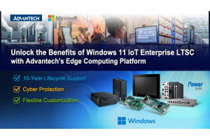 Komputery IPC i terminale HMI firmy Advantech ze wsparciem Windows 11 IoT Enterprise LTSC 2024