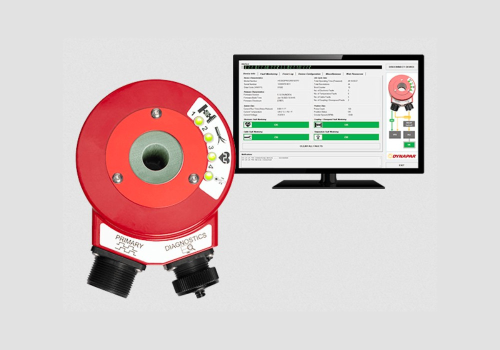 Programowalny enkoder z techniką autodiagnostyki PulseIQ