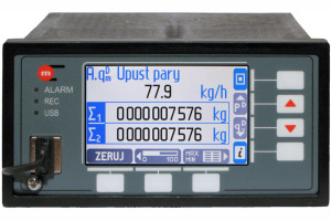 FP-3021 Przelicznik przepływu komunikujący się z przetwornikami w standardzie RS485/Modbus RTU oraz w standardzie HART