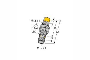 Czujnik indukcyjny M12 - Ni8-M12-AP6X-H1141